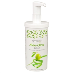 Lotion Aloe, Olive, Camillen 60, Feuchtigkeitspflege Wellness Foot Care mit Aloe Vera und Olivenöl, 