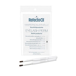 RefectoCil Refill Set Kosmetikpinsel Nr. 1 + 2 für Wimpern Wimperndauerwelle. 