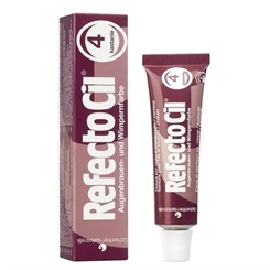 RefectoCil 4 Wimpernfarbe, Augenbrauenfarbe Kastanie, Wasserfeste Intensivfärbung, 15ml 