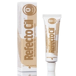 RefectoCil 0, Blond, Blondierpaste, Augenbrauen heller färben, 15ml 