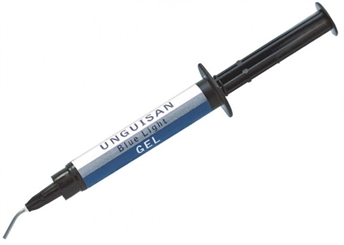 Unguisan Blue Light Gel, 3 ml, zur Nagelmodellage und Fixierung 