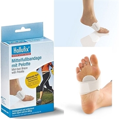 Hallufix, Mittelfußbandage mit Pelotte Hallux Valgus, Beruf, Sport 