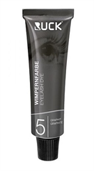 RUCK Wimpernfarbe, graphit Wasserfeste Intensivfärbung, 15ml 