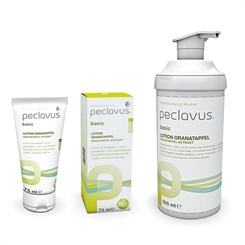 Peclavus Basic Lotion Granatapfel, Fusspflegelotion gegen Hornhautbildung, 