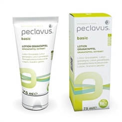Peclavus Basic Lotion Granatapfel, Fusspflegelotion gegen Hornhautbildung, 75 ml