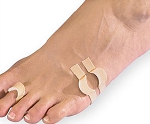 RUCK Druckschutzpflaster Fuß Gebogen doppelt 9 Stück