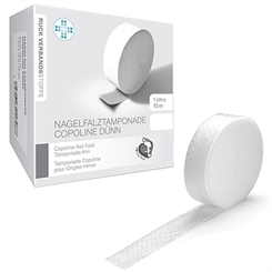 4x Nagelfalztamponade Capoline, Tamponade für Nägel, 