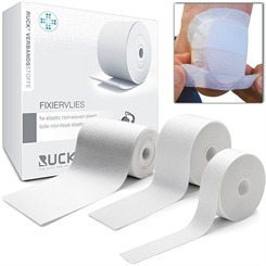 Ruck Fixiervlies, Pflaster zum Fixieren von Druckschutz, Hautfreundlich, 10 mtr. 