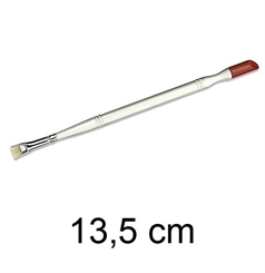 Pferdefuß Kosmetex mit Bürste-Pinsel, zum Zurückschieben und Entfernen der Nagelhaut, Länge 13,5 cm, 1 Stck.