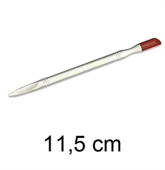 Pferdefuß Kosmetex mit Reiniger, zum Zurückschieben der Nagelhaut, Pferdefüßchen Länge 11.5 cm, Stück 1x