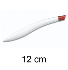 Pferdefüßchen Kosmetex gebogen, zum Zurückschieben und Entfernen der Nagelhaut, Länge 12 cm, 1 Stück