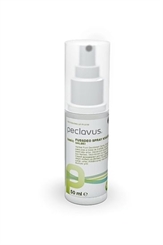 Peclavus Basic Fußdeo, kühlender Fußspray Kräuter Deospray mit Salbei, bei Fußgeruch 