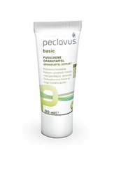 Peclavus Basic Fußcreme Granatapfel, Fusspflegecreme gegen Hornhautbildung 