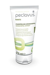 Peclavus Basic Fußpeeling, Granatapfelextrakt Reinigung für den Fuß mit Peeling 75 ml