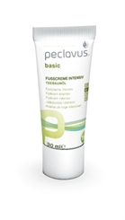 Peclavus Basic Fußcreme intensiv, Fusspflege mit Teebaumöl für trockene Füsse 