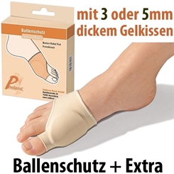 RUCK SmartGel Ballenschutz extra, Ballen Gel Polster, Druckschutz zum Überziehen auf den Fuß 