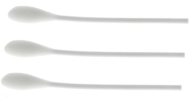 Isopropanol Reinigung-stäbchen, grosser Wattekopf 2x1cm, Stab 10 cm lang, mit Alkohol vorgetränkt, Kosmetex 3 Stück