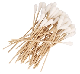 Ohrenreinigung für Hunde, Wattekopf, Kosmetex Wattestäbchen Ohrreinigungsstäbchen für Haustiere, Hund, Katze 