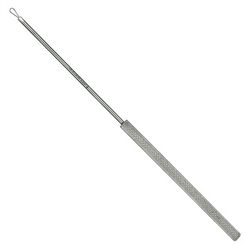 Ohrschlinge, Ohrenreiniger nach Billeau. Mit feiner Schlaufe aus rostfreim Edelstahl. 