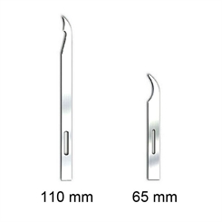 Scharfe Fadenziehmesser Lang 110mm, Stitch Cutter - Fadenmesser 