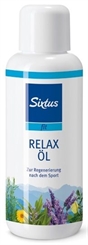 Sixtus Sixtufit Sport Relax Öl, zur schnellen Regenaration Massageoel mit ätherischen Ölen und Alpenheuextrakten 200 ml