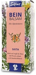 Sixtus Beinbalsam Sixta, Balsam für die Beine glättet und strafft, schützt vor Hautverfärbungen 300 ml