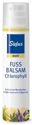 Sixtus wohl Fussbalsam Chlorophyll Balsam für stark beanspruchte Füße, 100ml 