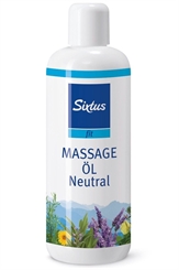 Sixtus fit Massageöl Naturreines Öl für die Massage, parfümfrei, mit und ohne Duft, 500ml Neutral