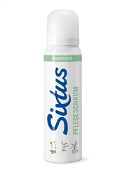 Sixtus Pflegeschaum für Diabetiker 100ml regeneriert trockene Haut von Kopf bis Fuss, 100ml 