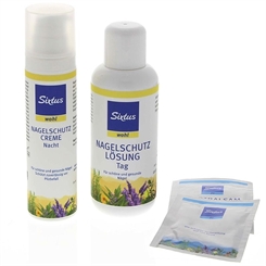 Sixtus Sixtuwohl Nagelschutz Tag + Nacht Set, Schutz vor Nagelpilz der Nägel. mit Proben 