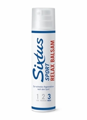 Sixtus Relax Balsam 500ml mit Spender regeneriert Muskulatur und Körper nach Schwimmen und Sauna 