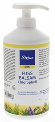Sixtus Fussbalsam Chlorophyll mit Pumpspender Groß: 500ml 