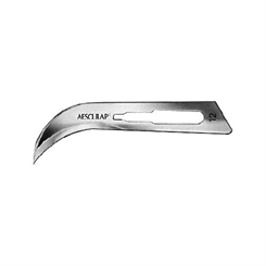 10x Klingen für Skalpell Halter Nr. 3, Aesculap Cutfix Skalpellklingen Figur 12
