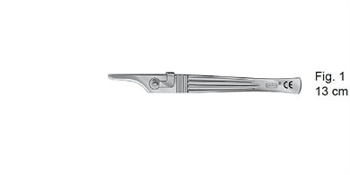 Bayha Skalpellgriff, Skalpellhalter, Bayha-Griff, Halter für Skalpellklingen 