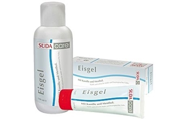 Südacare, Eisgel, Süda, kühlendes Fussgel Für müde und erhitzte Füße, Fußcreme, 75 ml 