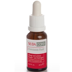 Süda Clotrineem Fluid, Schutz vor Fußpilz u. Nagelpilz mit Clotrimazol. Südacare, 20ml 