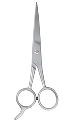 Bartschere aus rostfreiem INOX Edelstahl mit extra scharfem Hohlschliff 