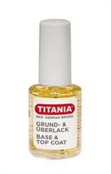 Titania Grund u. Überlack f. Nägel, Nagelschutz, 10 ml 