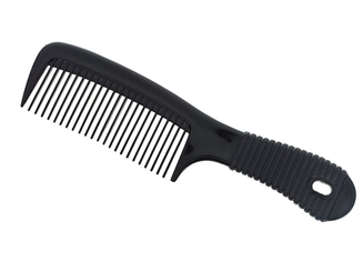 Kamm mit Griff, Kosmetex Strähnenkamm 20 cm Griffkamm mit Grip 