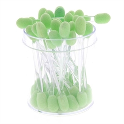 30x Lidschattenpinsel, Doppel Lidschatten Applikator, Acryl 