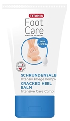 Titania Schrundensalbe, intensive Pflege, Fußcreme, für trockene, rissige Haut bei Schrunden, Fusspflege, 75ml 