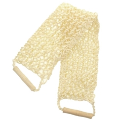 Sisal Massage Rückengurt für intensives Peeling, Massage, Rückenreiber, 70cm 