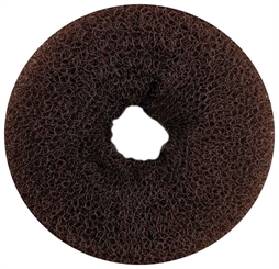 Haargummi, Donut-Form, Krapfenform, "Dutt" Haarring aus Frottee, ohne Metall 