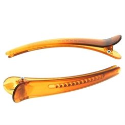 1 Paar Haarclipse, Haarklammern Bananenspangen Concordespieße lange gezahnte Ausführung 