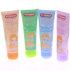 Gesichtspflege Masken Made For Girls 4teiliges Pflegeset für Mädchen, Titania, 4x 75ml 