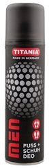 Schuh u. Fuß Deospray, desinfizierend, wohltuend Schuhgeruch, Schweißfüße, Schuhspray, 200 ml 
