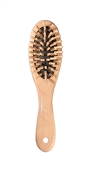 Haarbürste aus Holz Pneumatikbürste für dichtes, lockiges und langes Haar. 