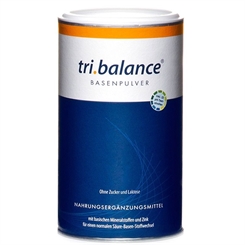 Tri.Balance Basenpulver für Basenfasten, Basensalz, Nahrungsergänzungsmittel, 400 g