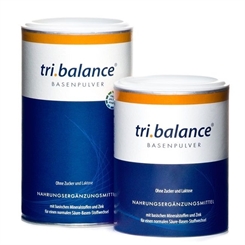 Tri.Balance Basenpulver für Basenfasten, Basensalz, Nahrungsergänzungsmittel, 