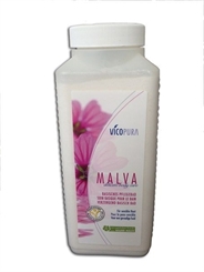 VICOPURA MALVA delicate body care, basisches Pflegebad, Basensalz ,beruhigendes Badesalz, Basenbad für juckende Haut 